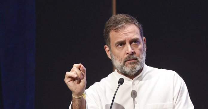 Congress slams BJP-RSS over threat to Rahul Gandhi