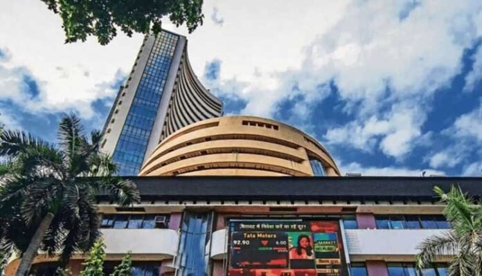 Market decline in Mumbai following Trump's tariff announcement
