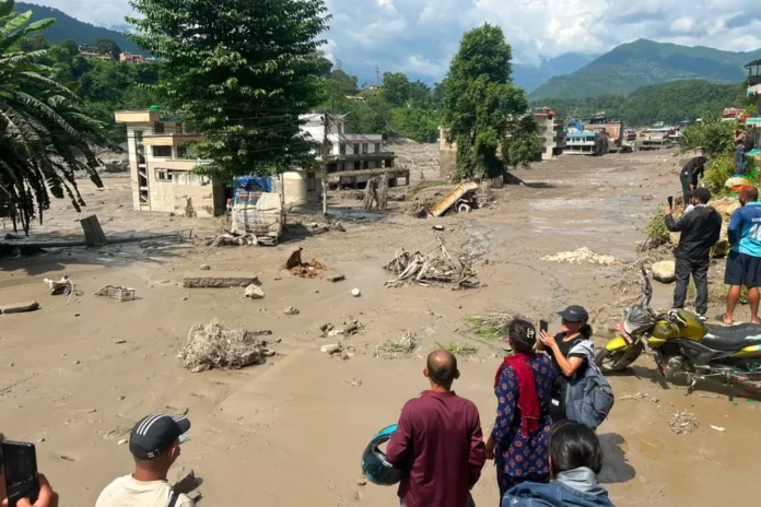 Rescue operations in Nepal flash floods aftermath