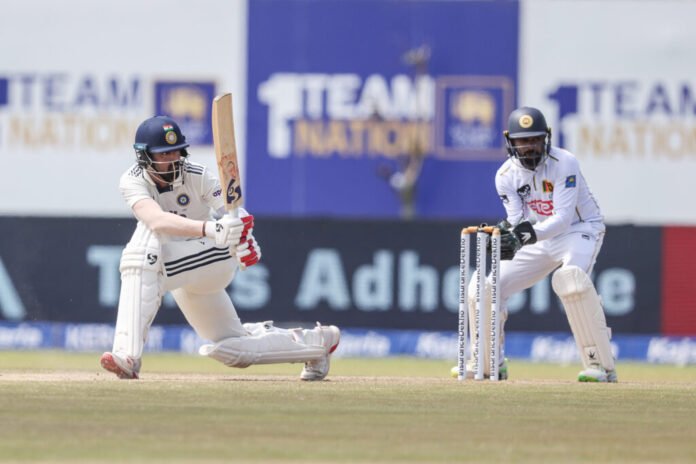 KL Rahul celebrating victory with teammates after Test match